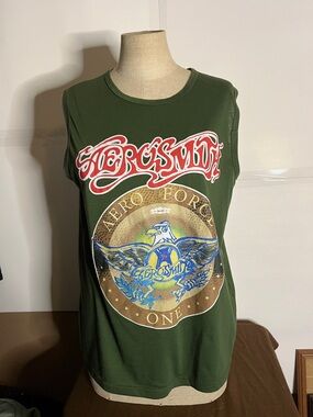 Aerosmith Aero Force One Tank Top Medium